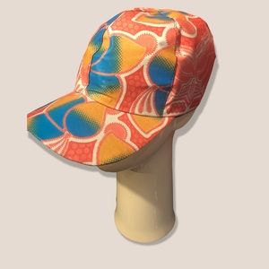 Ankara print baseball cap